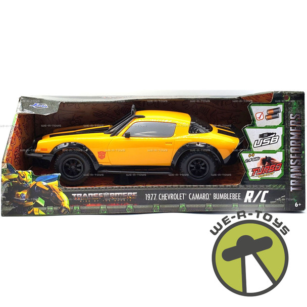 Transformers Rise of the Beasts 1977 Chevrolet Camaro Bumblebee R/C #34470 Jada