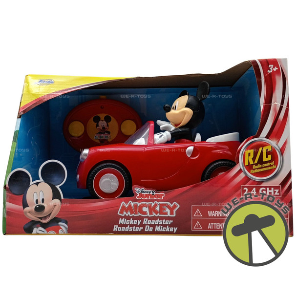 Disney Junior Mickey Mouse Mickey Roadster R/C Vehicle 2021 Jada Toys 96736 New