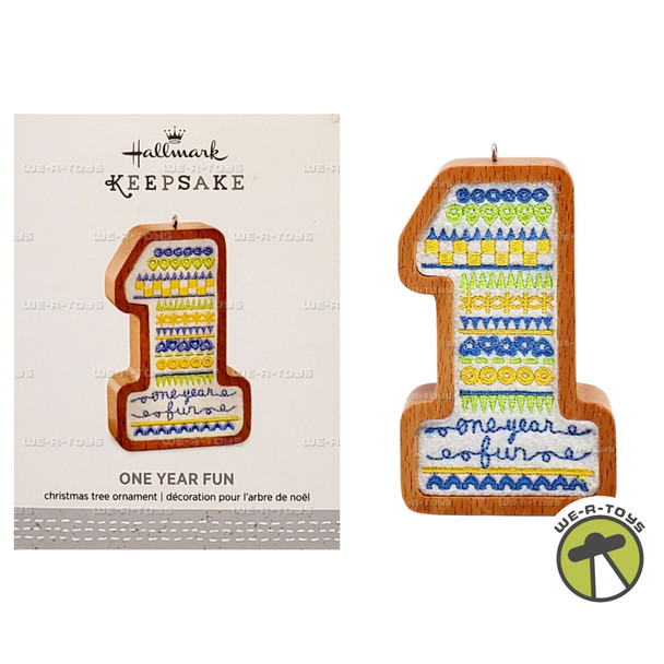 One Year Fun Hallmark Keepsake Ornament 2016