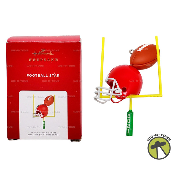 2021 Football Star Hallmark Keepsake Christmas Ornament