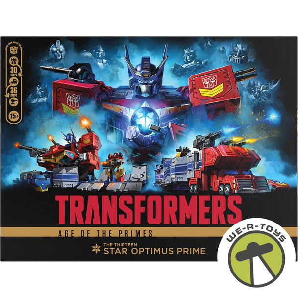 Transformers Age of the Primes Titan Class The Thirteen Star Optimus Prime