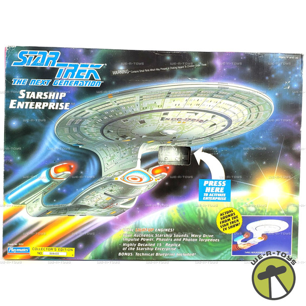 Star Trek The Next Generation Starship Enterprise Vehicle 1992 Playmates #6102