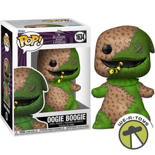 Funko Pop 1634 The Nightmare Before Christmas Patchwork Oogie Boogie Figure
