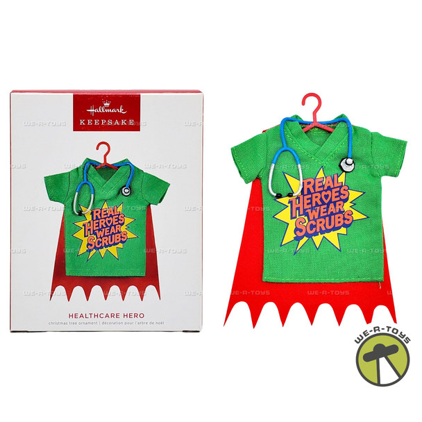 Healthcare Hero Scrubs Hallmark Keepsake Christmas Ornament 2022