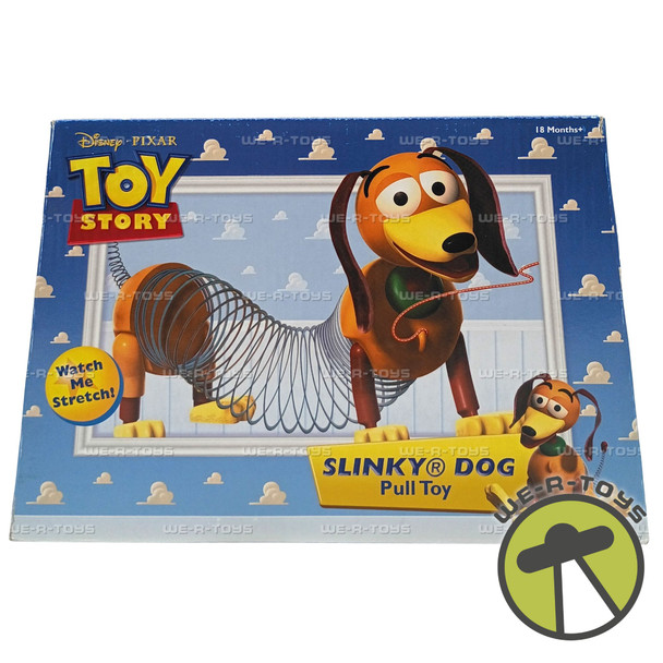 Disney Pixar Toy Story Slinky Dog Pull Toy 2009 Poof Slinky Inc #225 New