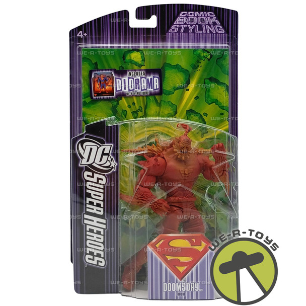 DC Super Heroes Superman Doomsday Action Figure 2007 Mattel K9403 New