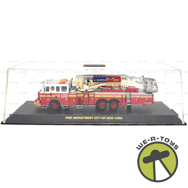 Code 3 FDNY Seagrave Aerialscope Ladder L120 Limited Edition 2005 Vehicle #12737