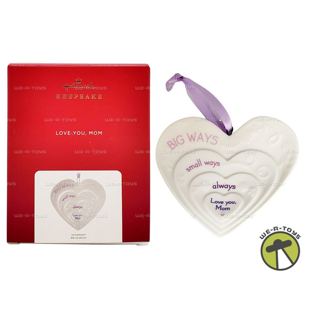 Love You, Mom Hallmark Keepsake Christmas Ornament 2021