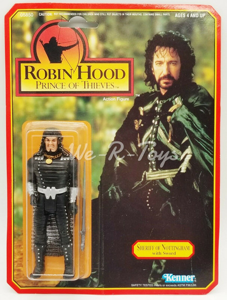 Robin Hood Prince of Thieves Sheriff of Nottingham Action Figure 1991 Kenner NEW