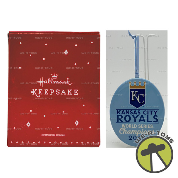 MLB 2015 World Series Champions KS City Royals Hallmark Keepsake Ornament 2015