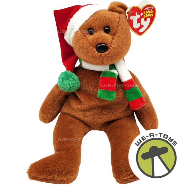 Ty Beanie Babies 2008 Holiday Teddy the Bear Christmas Plush