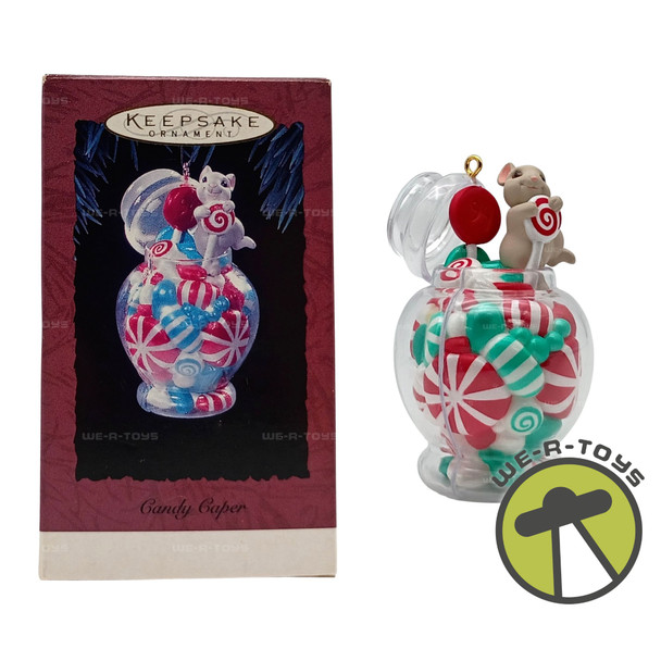 Candy Caper Mouse Hallmark Keepsake Ornament 1994 New QX5776