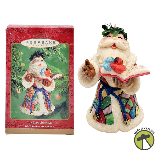 Toy Shop Serenade Santa 2000 Hallmark Keepsake Ornament