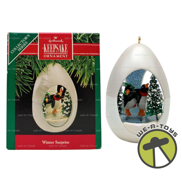 Winter Surprise Hallmark Keepsake Ornament 1990 New QX444-3