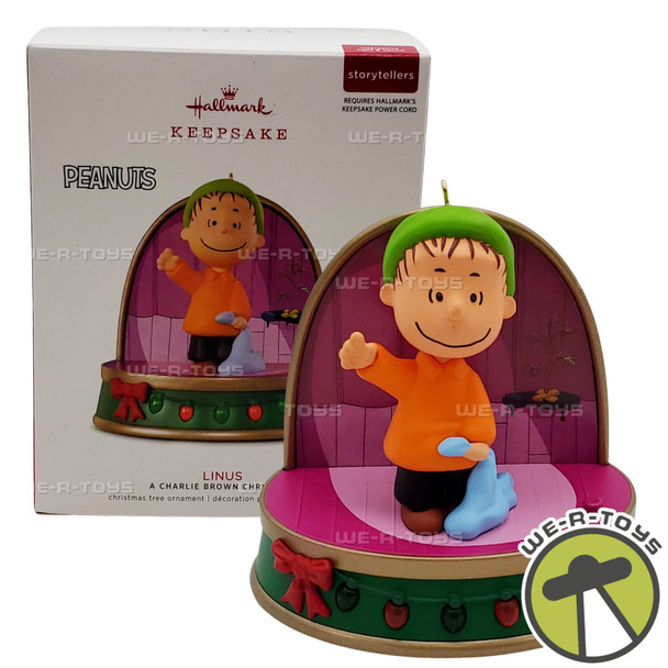 Hallmark Keepsake 2018 Peanuts Linus Charlie Brown Christmas Ornament NEW