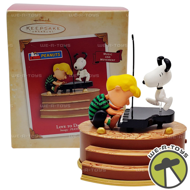 Hallmark Keepsakes Peanuts Love To Dance! Christmas Ornament NEW