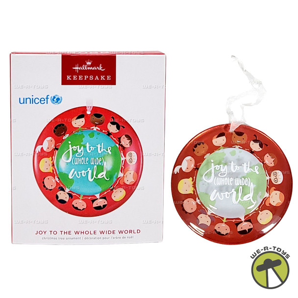 Hallmark Keepsake Christmas Ornament UNICEF Joy to The Whole Wide World 2022