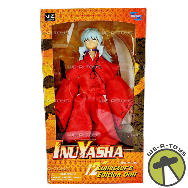 Inuyasha 12'' Poseable Collector's Doll 2000 Viz Media Toynami 816355 NEW