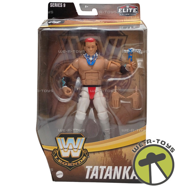 WWE Legends Elite Collection Tatanka Action Figure Series 9 2020 New
