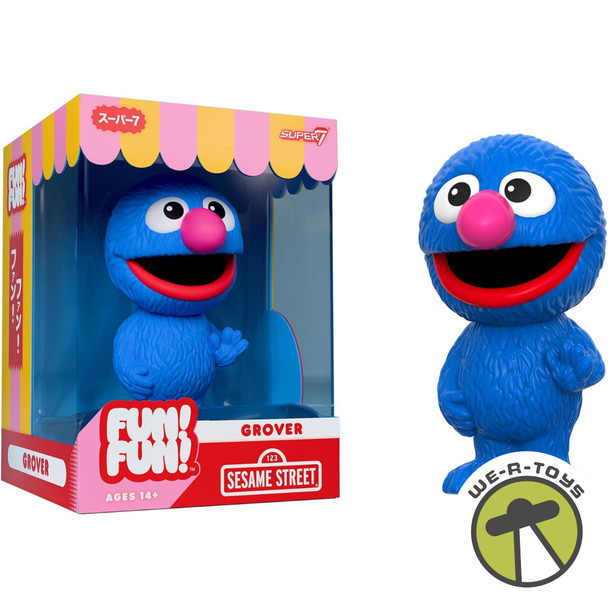 Super7 Sesame Street Fun! Fun! Wave 01 Grover Action Figure 2025