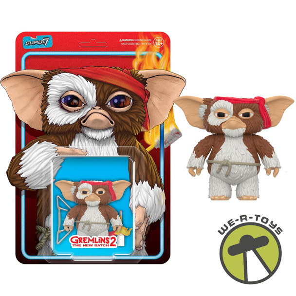Gremlins Reaction Figure Gizmo (Battle Ready Character Card) Figure Super7