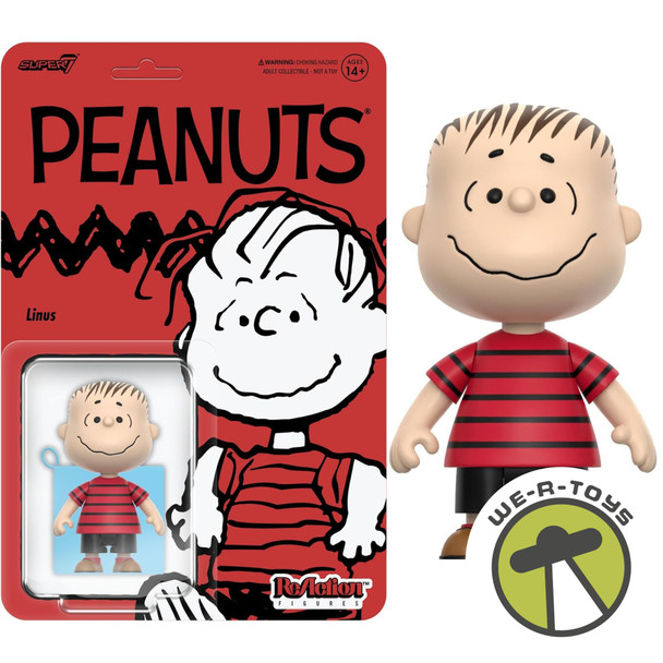 Peanuts Reaction Figures Wave 08 Linus Action Figure Super7