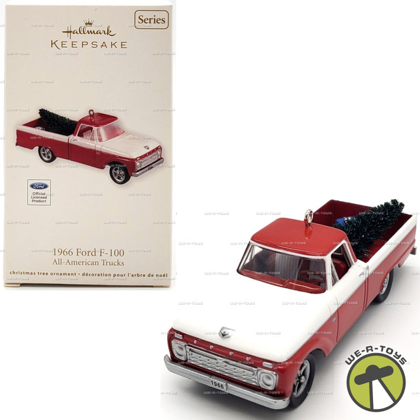 Hallmark Keepsake 1966 Ford F-100 All-American Trucks Ornament 2012 #QX8224
