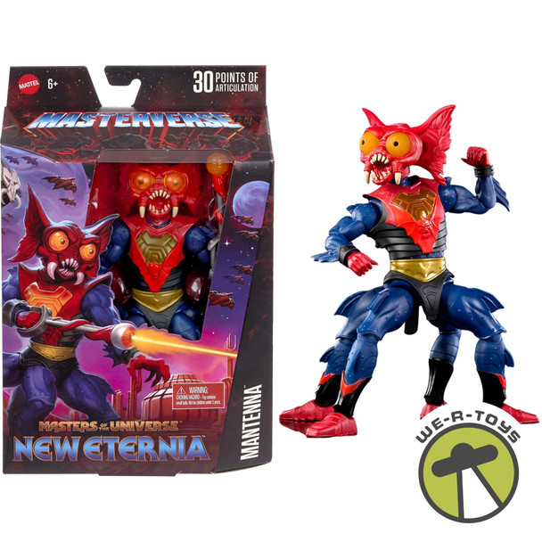Masters of the Universe Masterverse New Eternia Mantenna Action Figure 2025