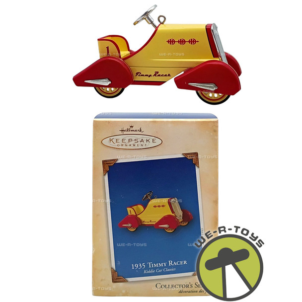 1935 Timmy Racer Kiddie Car Classics Hallmark Keepsake Ornament 2004 New QX8444