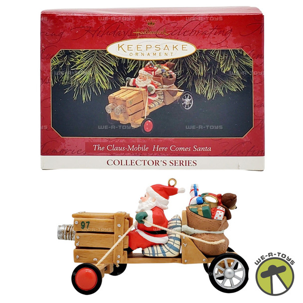 Hallmark Keepsake Ornament The Claus-Mobile Here Comes Santa 1997