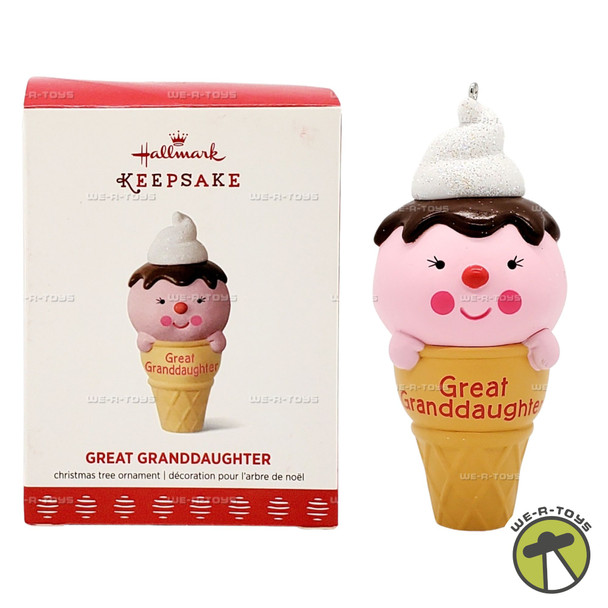 Hallmark Keepsake Christmas Ornament Great Granddaughter 2017
