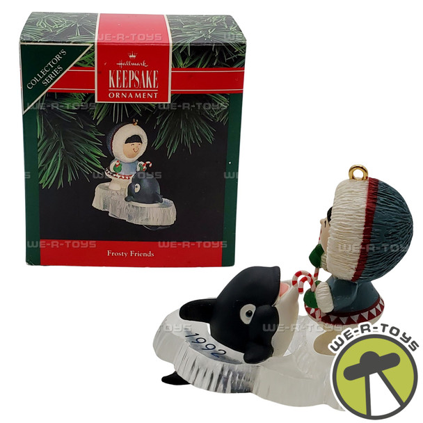 Hallmark Keepsake 1992 Frosty Friends Orca Holiday Christmas Ornament NEW