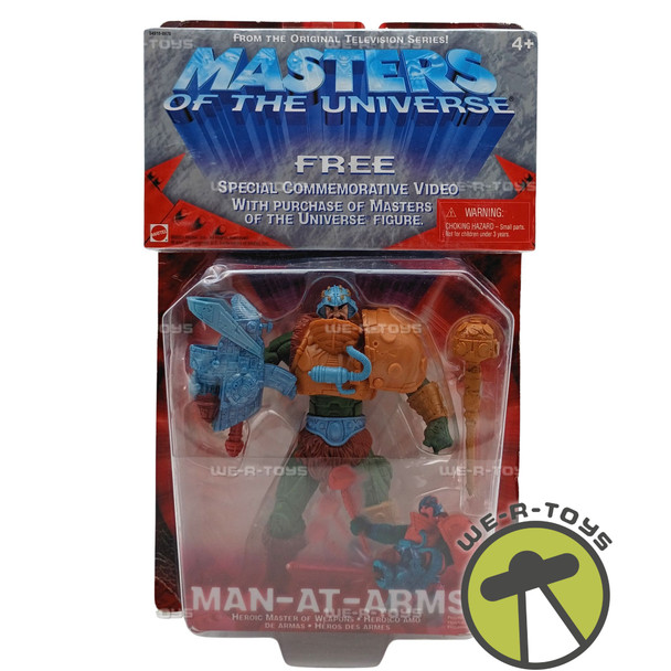 Masters of the Universe Man-At-Arms He-Man Action Figure Mattel 54914 2001 New
