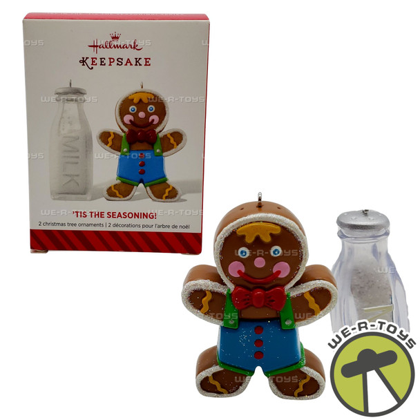 Hallmark Keepsake 2014 Tis The Seasoning Two Piece Christmas Ornament Set NEW