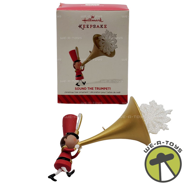 Hallmark Keepsake 2014 Sound The Trumpet Christmas Ornament NEW