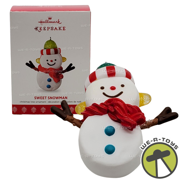 Hallmark Keepsake 2017 Sweet Snowman Holiday Christmas Ornament