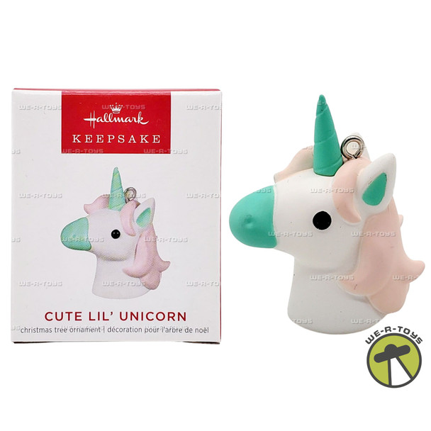 Hallmark Miniature Unicorn Ornament Cute Lil' Unicorn 2022