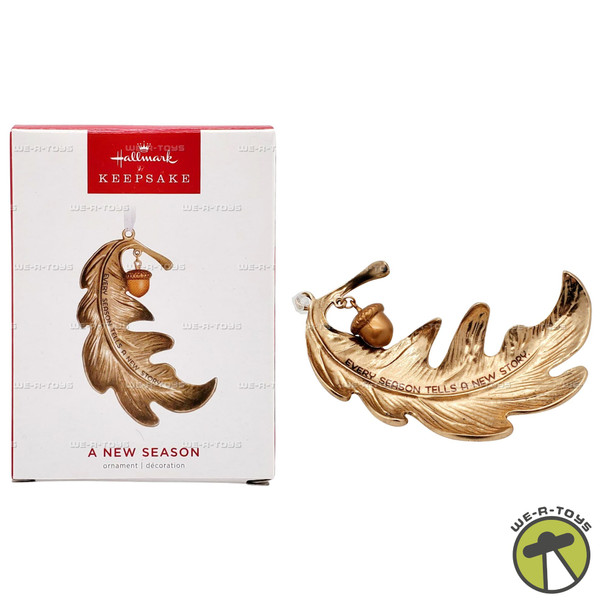 Hallmark Keepsake Christmas Ornament A New Season Leaf 2022