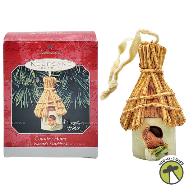 Hallmark Keepsake Ornament Country Home Nature's Sketchbook Series 1998