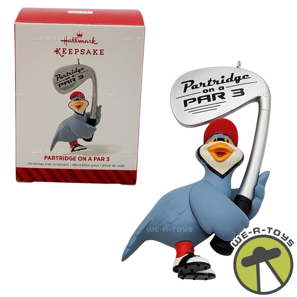 Hallmark Keepsake 2014 Partridge On A Par 3 Christmas Ornament NEW