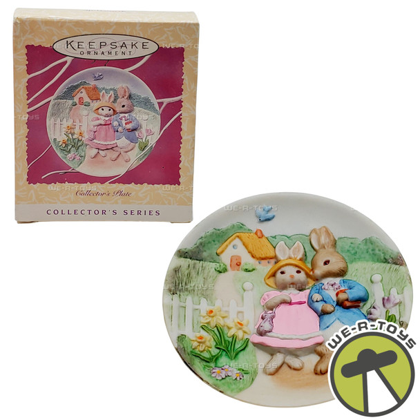 Hallmark Keepsake 1997 Spring Edition Collector's Plate Christmas Ornament NEW