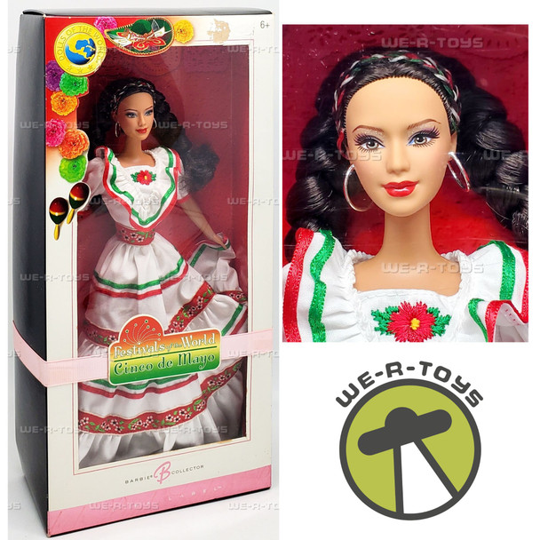 Cinco De Mayo Barbie Doll Festivals of the World 2006 Mattel K7921