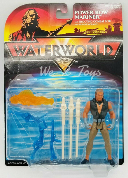 Waterworld Power Bow Mariner Action Figure w/ Bow 1995 Kenner No. 62812 MOC