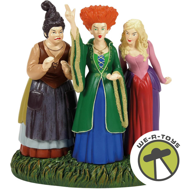 Dept 56 Hocus Pocus Village Accessories The Sanderson Sisters Amok! Amok! Amok!