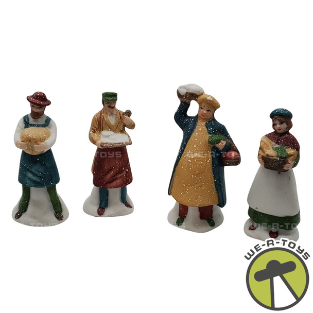Department 56 Heritage Village Shopkeepers Set of 4 59668 NEW