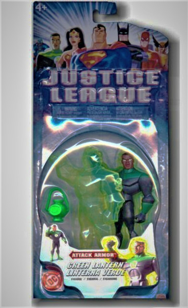 DC Justice League Attack Armor Green Lantern Action Figure Mattel #B4964
