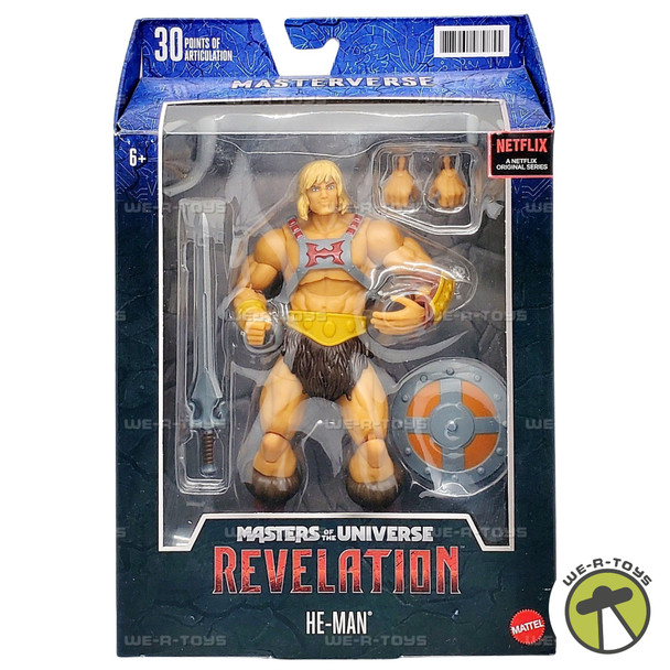 Masters of the Universe Masterverse Revelation He-man Figure 2021 Mattel GYV09