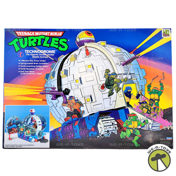 Teenage Mutant Ninja Turtles Classic Technodrome Fortress Playset Playmates