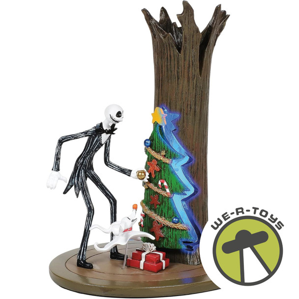 Dept 56 Nightmare Before Christmas Jack Discovers Christmas Town Lit Figurine