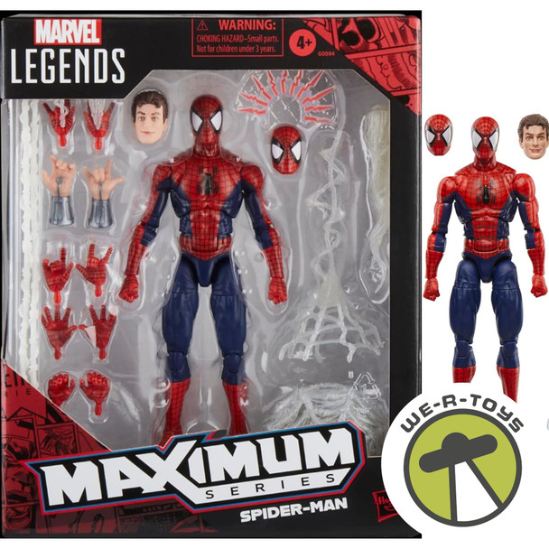 Marvel Legends Maximum Series Spider-Man Deluxe 6-Inch Action Figure
